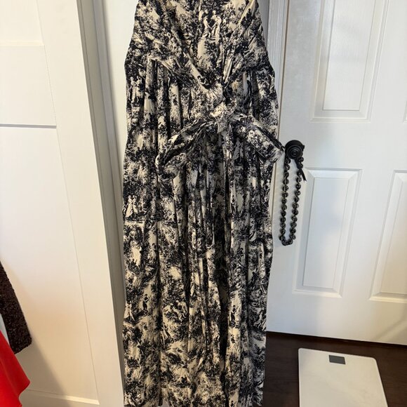 JCrew Collection Strapless bow-back maxi dress in toile print - NWT - Size 14 - Picture 5 of 5